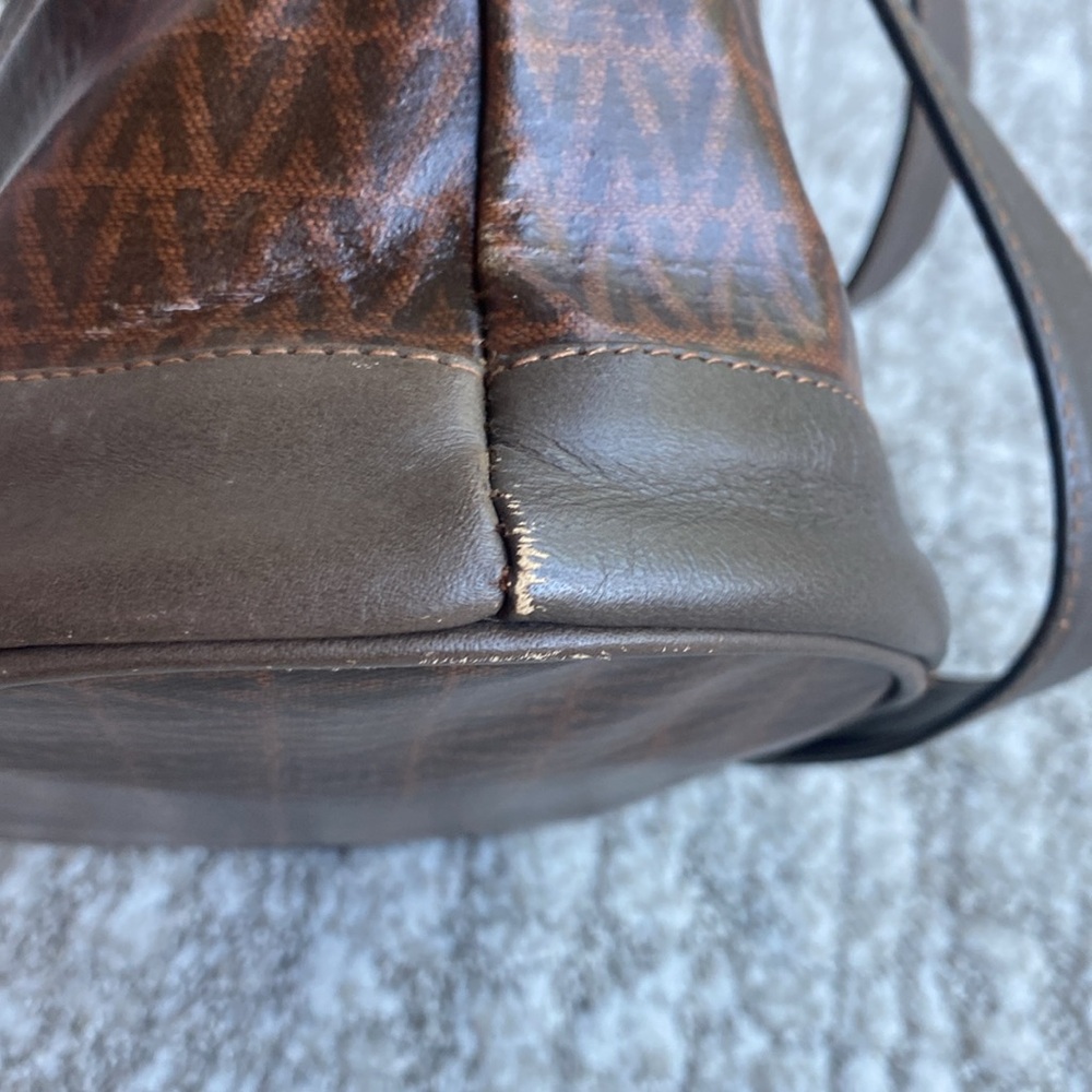 Valentino Brown Bucket Bag - Picture 5 of 11